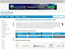 Tablet Screenshot of buerostuhl.net
